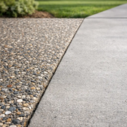Exposed Aggregate vs Plain Concrete