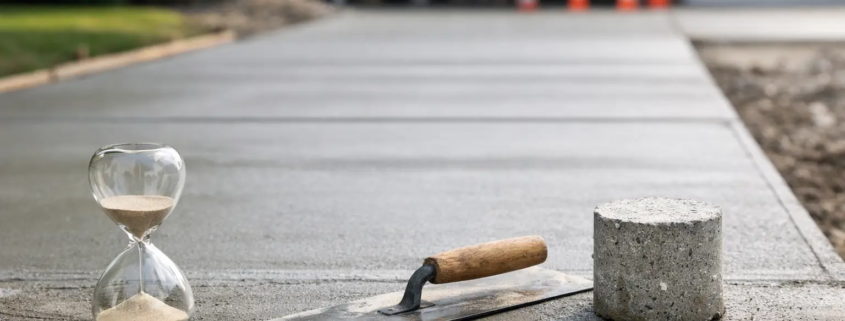 How Long for Concrete Driveway to Cure?