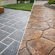 Stencil Concrete vs Stamped Concrete