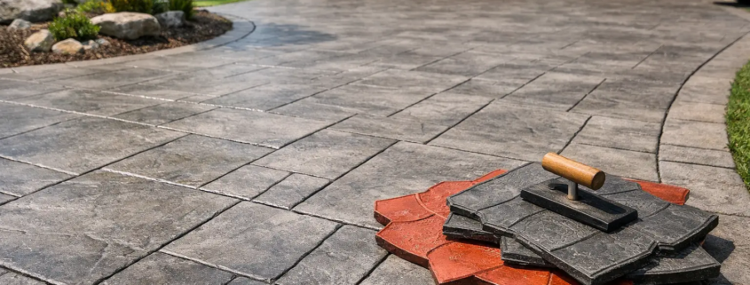 What Is a Stamped Concrete Driveway?