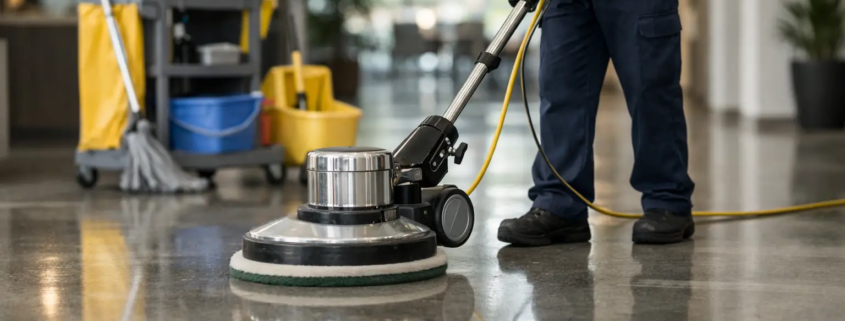 How to Maintain Polished Concrete Floors