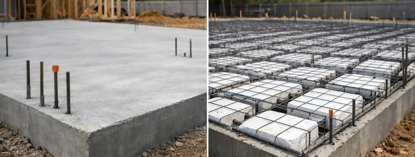 House Slab vs Waffle Pod Slab for Your Build