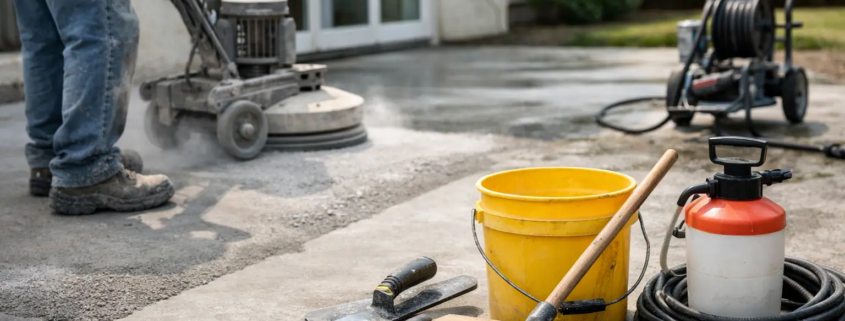 How to Prepare for Concrete Resurfacing Properly