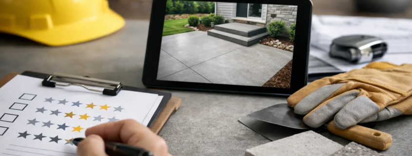What Concrete Contractor Reviews Should Show