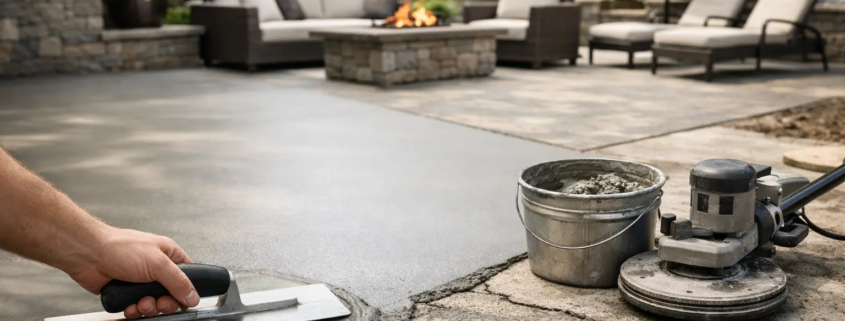 Patio Concrete Resurfacing Options That Last