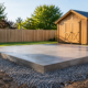 Concrete Foundations for Sheds That Last